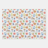 Kookkeukenpapier voor afkoeling met lade inpakpapier vel (Voorkant)