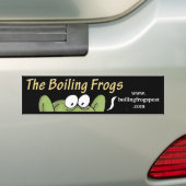 Kookkikkervispost © achterruit/ bumpersticker (Op auto)