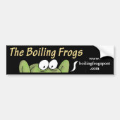 Kookkikkervispost © achterruit/ bumpersticker (Voorkant)