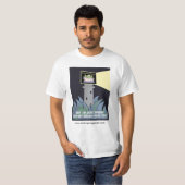 Kookkikkervispost © Support Adult T-Shirt (Voorkant volledig)