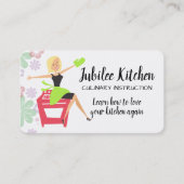 Kookklasse chef. visitekaartje (Voorkant)