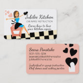 Kookklasse chef. visitekaartje (Voorkant / Achterkant)