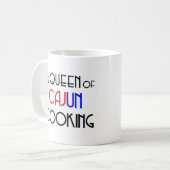 kookkoningin cajun koffiemok (Voorkant links)