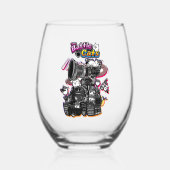 kookkostuum wijnglas zonder voet (Voorkant)