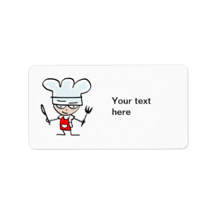 Kooklabels voor recepten of ingrediënten Stickers