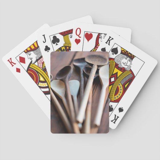 Kooklepels Speelkaarten (Achterkant)