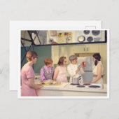  kookles uit de jaren 70 briefkaart (Voorkant / Achterkant)