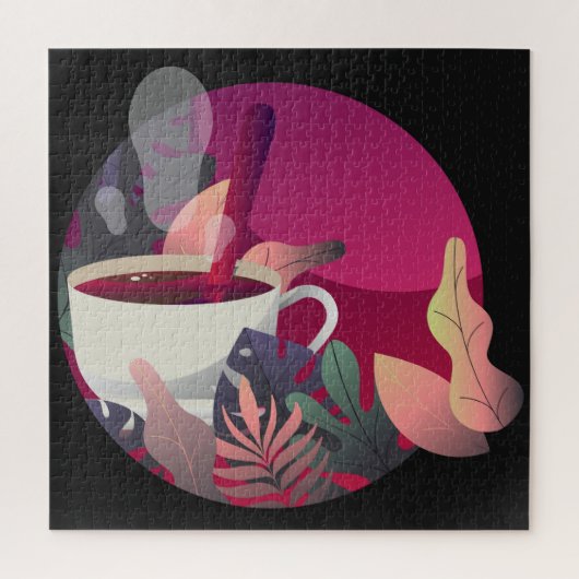 Kookletter Coffee Jigzaag Puzzle Legpuzzel (Verticaal)