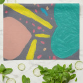 Kookliefde Keukenhanddoek (Gevouwen)