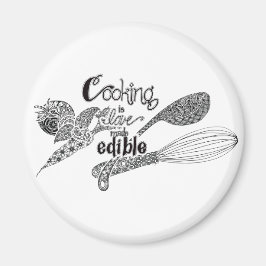 Kookmagneet in de knoop magneet