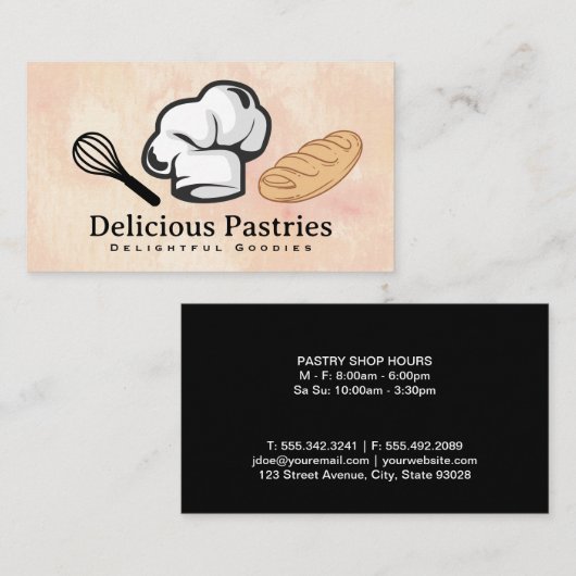 Kookmuts | Restaurant  Visitekaartje (Voorkant / Achterkant)