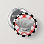 Kookmuts Ronde Button 5,7 Cm (Voorkant /achterkant)