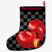 Kookontwerp Grote kerststaart Grote Kerstsok (Achterkant)