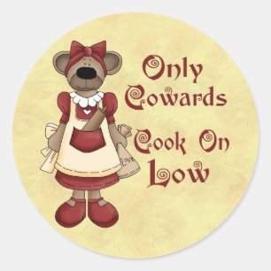 Kookoppen Ronde Sticker