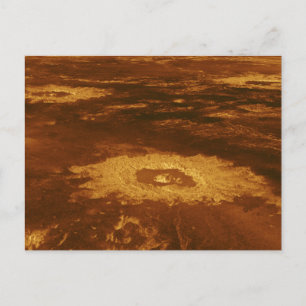 Kookoppervlak van Planet Venus Briefkaart