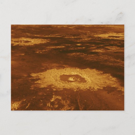 Kookoppervlak van Planet Venus Briefkaart (Voorkant)