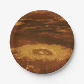 Kookoppervlak van Planet Venus Papieren Bordje (Voorkant)