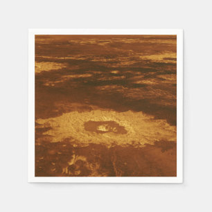 Kookoppervlak van Planet Venus Servet