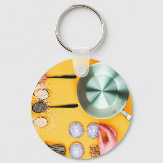 Kookpan Sleutelhanger (Voorkant)