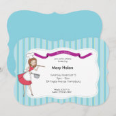 Kookpartij Poot Luck - Aangepersonaliseerde uitnod Kaart (Voorkant / Achterkant)