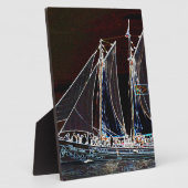 Kookplaat - Abstracte foto Fotoplaat (Zijkant)