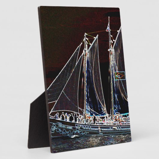 Kookplaat - Abstracte foto Fotoplaat (Zijkant)