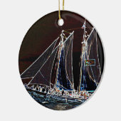 Kookplaat - Abstracte foto Keramisch Ornament (Links)