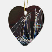 Kookplaat - Abstracte foto Keramisch Ornament (Links)