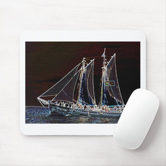 Kookplaat - Abstracte foto Muismat (Met muis)