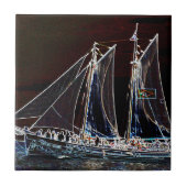 Kookplaat - Abstracte foto Tegeltje (Voorkant)