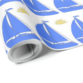 Kookplaat met witte achtergrond cadeaupapier (Rol Hoek)