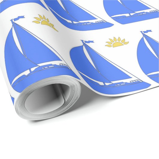 Kookplaat met witte achtergrond cadeaupapier (Rol Hoek)