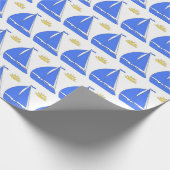 Kookplaat met witte achtergrond cadeaupapier (Hoek)