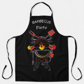 Kookplaat van BBQ Noir griil master, grillade Schort (Voorkant)