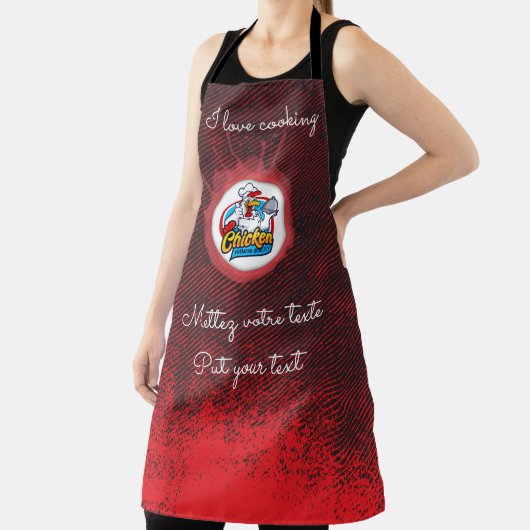 Kookplaat van Poulet Grill Master Schort (Insitu)