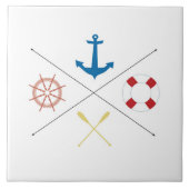 Kookplaat voor buisverwarming met buis voor buisbe tegeltje (Voorkant)