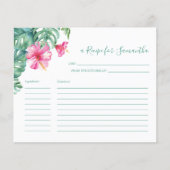 Kookplaten Tropische Floral Greenery (Voorkant)