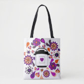 Kookpotten voor directe druk tote bag (Voorkant)