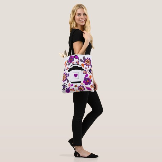 Kookpotten voor directe druk tote bag (Op model)