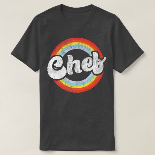 kookretro  keukenchef 140 t-shirt (Design voorkant)