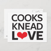 Kooks Knead Love Briefkaart (Voorkant / Achterkant)