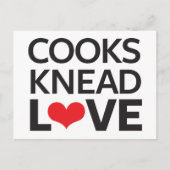 Kooks Knead Love Briefkaart (Voorkant)