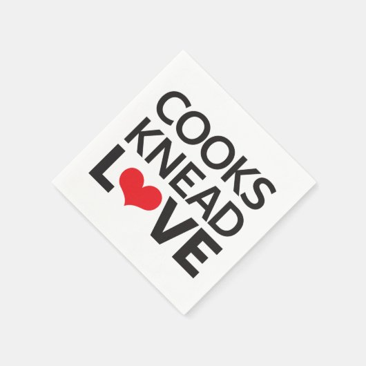 Kooks Knead Love Servetten (Hoek)