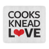 Kooks Knead Love Snijplank (Voorkant)