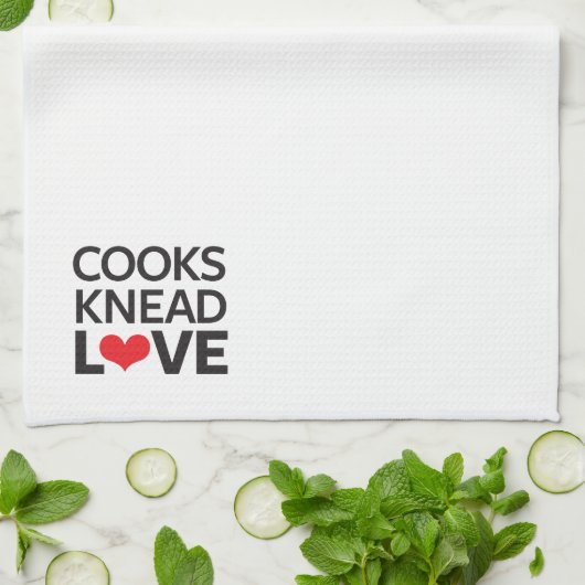 Kooks Knead Love Theedoek (Gevouwen)