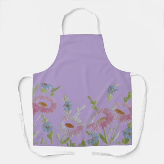 KOOKSCHORT BLOEMEN ONTWERP SCHORT (Voorkant)