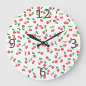 kooksenpatroon met schattige hand grote klok (Voorkant)