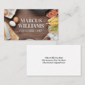 Kookstation | Pasta's | Bestek Visitekaartje (Voorkant / Achterkant)