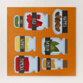 Kookstijl met kleurrijke kruiden legpuzzel (Horizontaal)