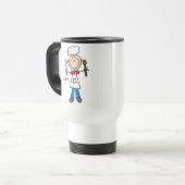 Kookstokfiguurmok Reisbeker (Voorkant links)